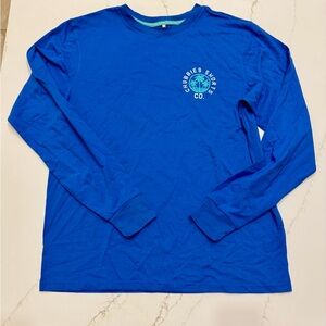 Chubbies Vibrant Blue Long Sleeve Tee